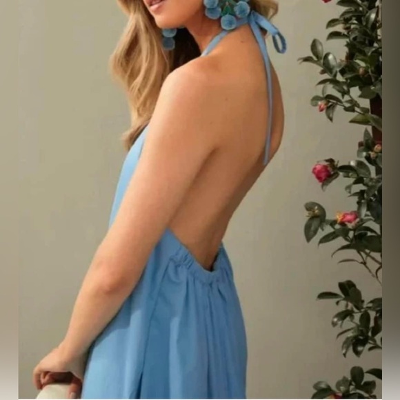 Tuckernuck Pomander Place Breaker Blue Lyle Dress-NWOT - Picture 3 of 5